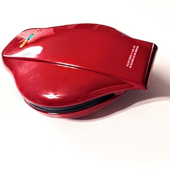 Cookie / Pancake Maker ~ Red-Non-Stick Electric Baker by SENSIO ~ Unused w/o Box - Picture 2 of 12